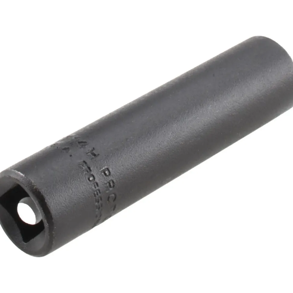 Impact Socket: 3/8" Drive, 7/16" Socket, Hex Drive