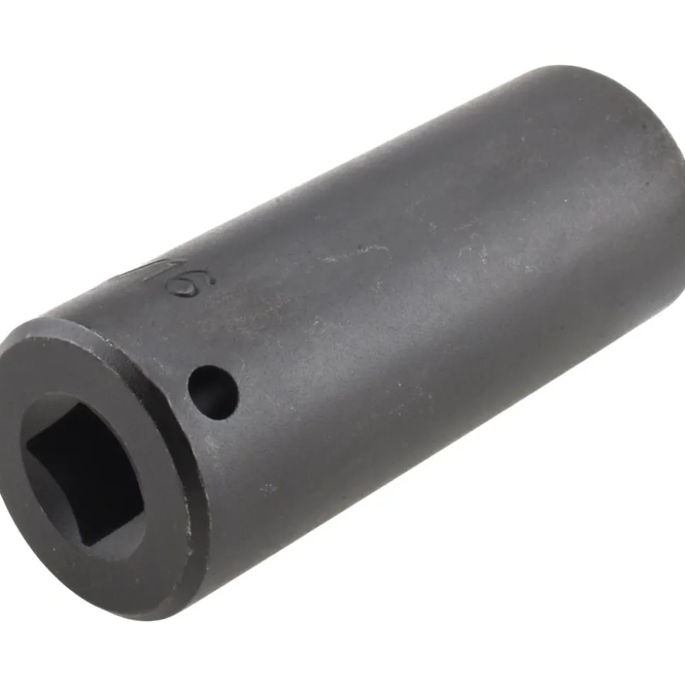 Impact Socket: 1/2" Drive, 15/16" Socket, Hex Drive