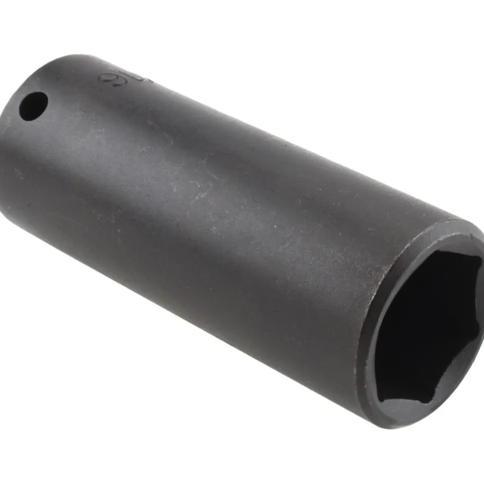 Impact Socket: 1/2" Drive, 15/16" Socket, Hex Drive