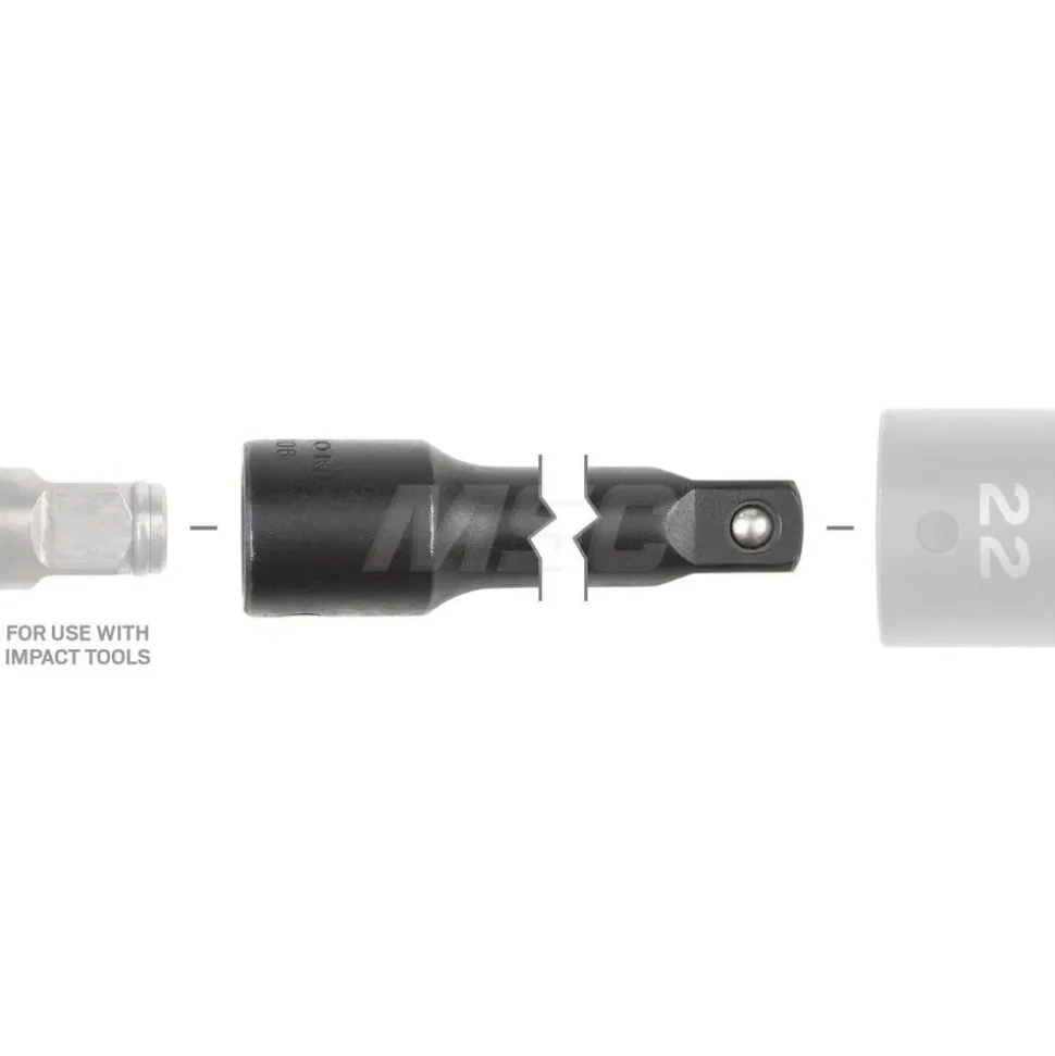 1/2 Inch Drive x 6 Inch Impact Extension