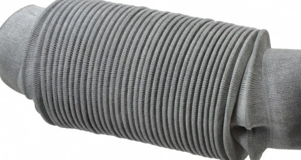 24 Inch Long, 0.04 Inch Thick, Nylon Airtight Molded Bellows