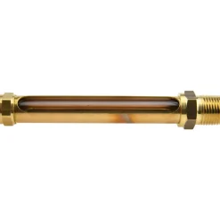 4-1/4 Inch Long Sight, 1/2 Inch Thread Size, Buna-N Seal Straight to Male Thread, Vented Oil-Level Indicators and Gauge