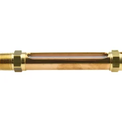 2-3/4 Inch Long Sight, 3/8 Inch Thread Size, Buna-N Seal Straight to Male Thread, Vented Oil-Level Indicators and Gauge