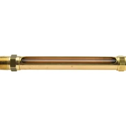 4-1/4 Inch Long Sight, 3/8 Inch Thread Size, Buna-N Seal Straight to Male Thread, Vented Oil-Level Indicators and Gauge