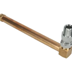 7-1/2 Inch Long Sight, 1/2 Inch Thread Size, Buna-N Seal Union Coupling, Vented Oil-Level Indicators and Gauge