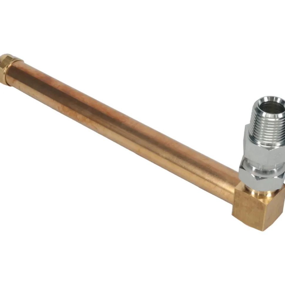 7-1/2 Inch Long Sight, 1/2 Inch Thread Size, Buna-N Seal Union Coupling, Vented Oil-Level Indicators and Gauge