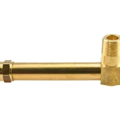 2-3/4 Inch Long Sight, 3/8 Inch Thread Size, Buna-N Seal Short Elbow, Vented Oil-Level Indicators and Gauge