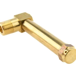 2-3/4 Inch Long Sight, 3/8 Inch Thread Size, Buna-N Seal Short Elbow, Vented Oil-Level Indicators and Gauge