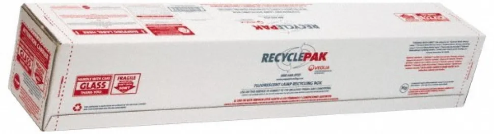 48 Inch Long x 8-1/2 Inch Wide x 8-1/2 Inch Deep, Lamp Recycling Box