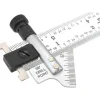6 Inch Long x 3/4 Wide Blade, 118° Bevel Angle, Steel Ruler Drill Point Gage