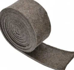 1/4 Inch Thick x 2 Inch Wide x 5 Ft. Long, Felt Stripping