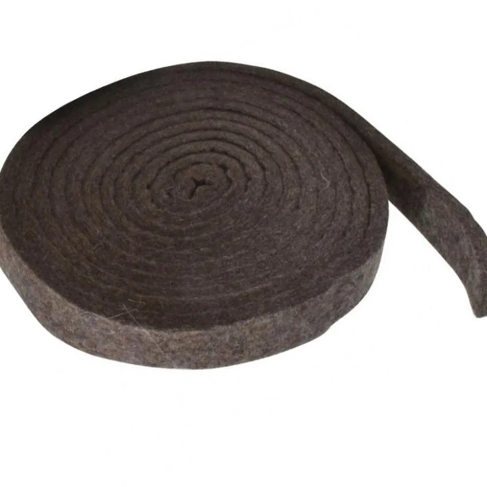 1/4 Inch Thick x 1 Inch Wide x 10 Ft. Long, Felt Stripping