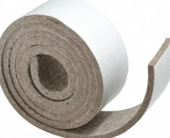 1/4 Inch Thick x 2 Inch Wide x 5 Ft. Long, Felt Stripping