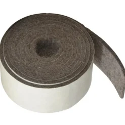 1/8 Inch Thick x 1-1/2 Inch Wide x 5 Ft. Long, Felt Stripping