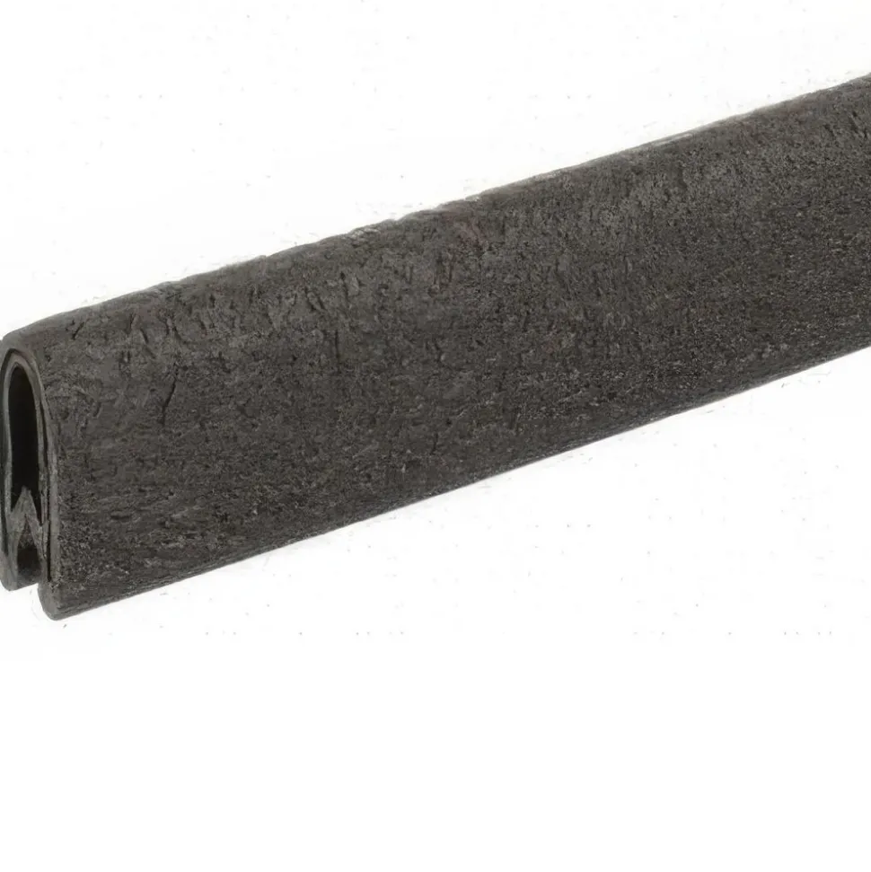 1/16 Inch Thick x 0.23 Wide x 25 Ft. Long, EPDM Rubber Edge Trim