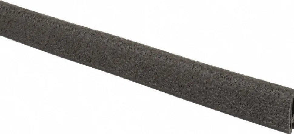 1/16 Inch Thick x 0.23 Wide x 25 Ft. Long, EPDM Rubber Edge Trim