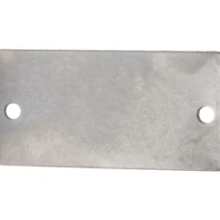 2 Inch Wide, Style 2, Stainless Steel Blank Metal Plate