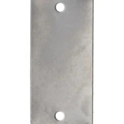 2 Inch Wide, Style 2, Stainless Steel Blank Metal Plate