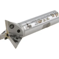 60° Included Angle, 1-3/8" Max Cutting Dia, 5/8" Shank Dia, TDEX 160308-EN Insert Style, Indexable Dovetail Cutter
