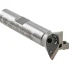 60° Included Angle, 1" Max Cutting Dia, 1/2" Shank Dia, TDEX 110204-EN Insert Style, Indexable Dovetail Cutter