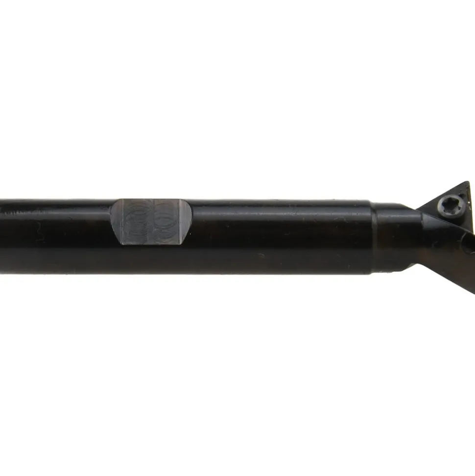 60° Included Angle, 3/4" Max Cutting Dia, 3/8" Shank Dia, TDEX 110204-EN Insert Style, Indexable Dovetail Cutter