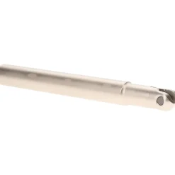 Indexable Ball Nose End Mill: 1/2" Cut Dia, Solid Carbide, 4.7" OAL