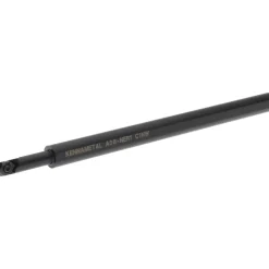 Indexable Boring Bar: A08NER1, 11.18 mm Min Bore Dia, Right Hand Cut, 1/2" Shank Dia, 3 ° Lead Angle, Steel
