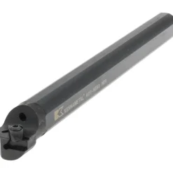 Indexable Boring Bar: A20NER3, 44.45 mm Min Bore Dia, Right Hand Cut, 1-1/4" Shank Dia, 3 ° Lead Angle, Steel
