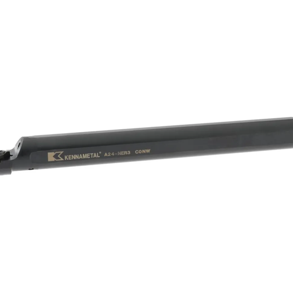 Indexable Boring Bar: A24NER3, 50.8 mm Min Bore Dia, Right Hand Cut, 1-1/2" Shank Dia, 3 ° Lead Angle, Steel