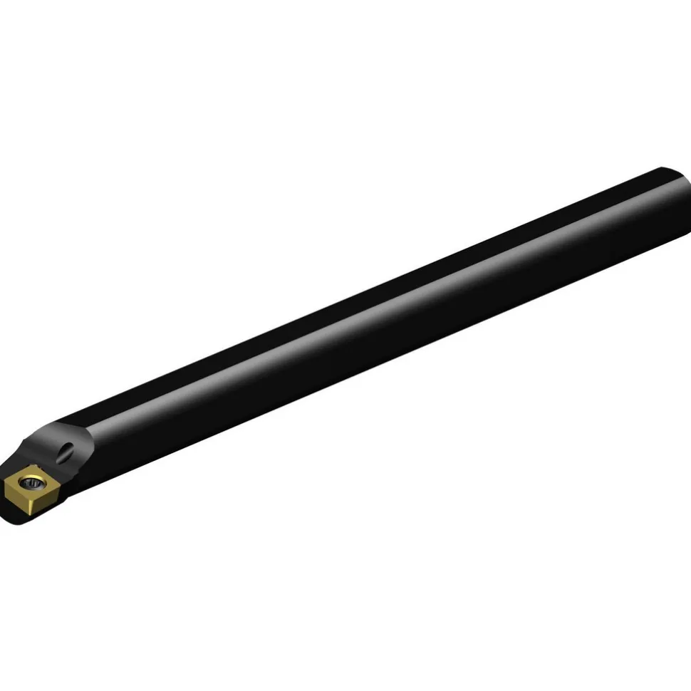 Indexable Boring Bar: A10R-SCLCR3, 19.60 mm Min Bore, Right Hand, 15.88 mm Shank Dia, 0.000 deg Lead Angle, Steel