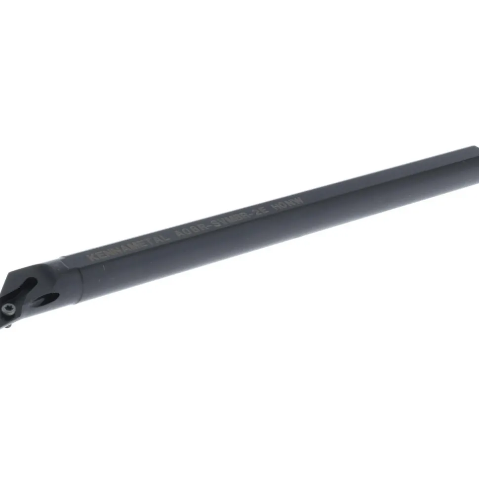 Indexable Boring Bar: A08RSVMBR2E, 24.89 mm Min Bore, Right Hand, 12.70 mm Shank Dia, -5.000 deg Lead Angle, Steel
