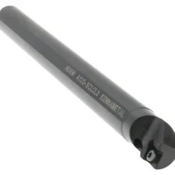 Indexable Boring Bar: A12SSCLCL3, 23.62 mm Min Bore, Left Hand, 19.05 mm Shank Dia, -5.000 deg Lead Angle, Steel