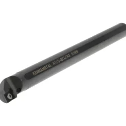 Indexable Boring Bar: A12SSCLCR3, 23.62 mm Min Bore, Right Hand, 19.05 mm Shank Dia, -5.000 deg Lead Angle, Steel