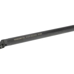 Indexable Boring Bar: A12SSCLCR3, 23.62 mm Min Bore, Right Hand, 19.05 mm Shank Dia, -5.000 deg Lead Angle, Steel