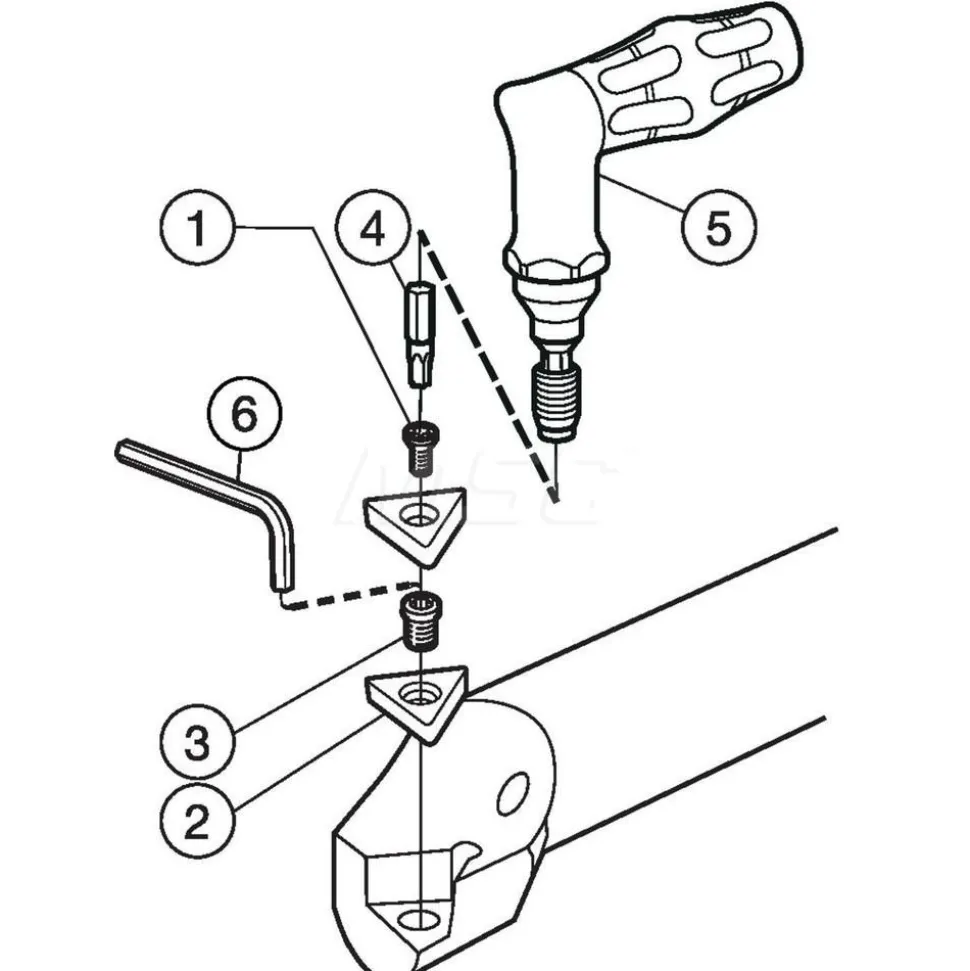 Indexable Boring Bar: A12S-SCLCR3, 23.60 mm Min Bore, Right Hand, 19.05 mm Shank Dia, 0.000 deg Lead Angle, Steel
