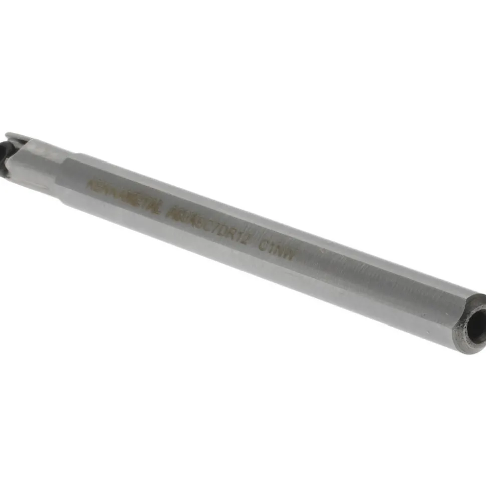 Indexable Boring Bar: A03XSC7DR12, 0.1800" Min Bore, Right Hand, 7.000 deg Lead Angle, Steel