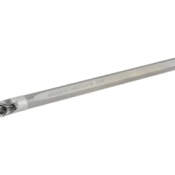 Indexable Boring Bar: E04HSTLDR128, 0.3000" Min Bore, Right Hand, 5.000 deg Lead Angle, Solid Carbide (Shank) & Steel (Head)