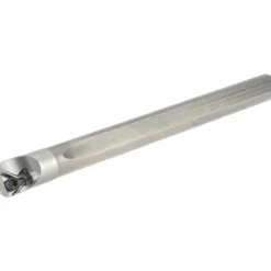 Indexable Boring Bar: E05HSTLDR128, 0.3600" Min Bore, Right Hand, 5.000 deg Lead Angle, Solid Carbide (Shank) & Steel (Head)