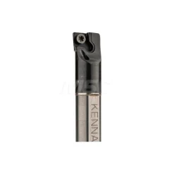 Indexable Boring Bar: E06MSCLPR2 KWH, 12.19 mm Min Bore, Right Hand, 9.53 mm Shank Dia, -5.000 deg Lead Angle, Solid Carbide