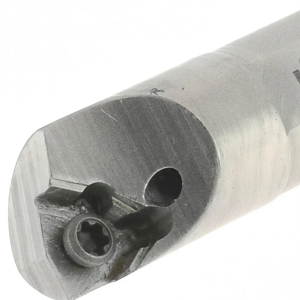 Indexable Boring Bar: HBBG-S312R3-4.0-.347, 0.3470" Min Bore, Right Hand, Steel