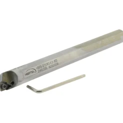 Indexable Boring Bar: HBBS-S750R3-8.0-.800, 0.8000" Min Bore, Right Hand, Steel