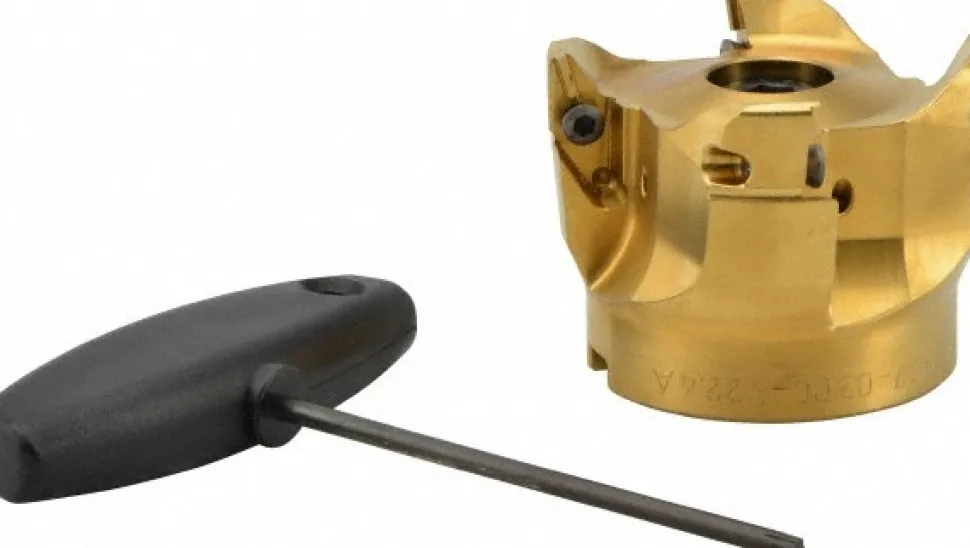 Indexable Copy Face Mill: 76.2 mm Max Cut Dia