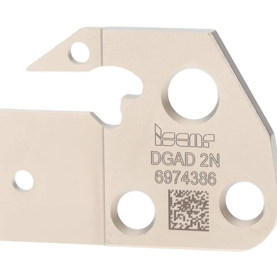 Indexable Grooving Blade: 1.1811" High, Neutral, 0.0748" Min Width