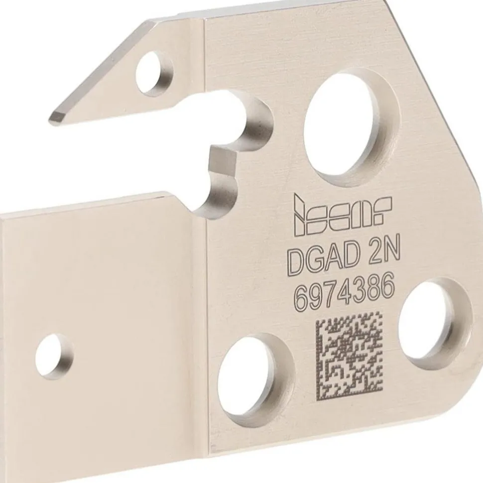 Indexable Grooving Blade: 1.1811" High, Neutral, 0.0748" Min Width