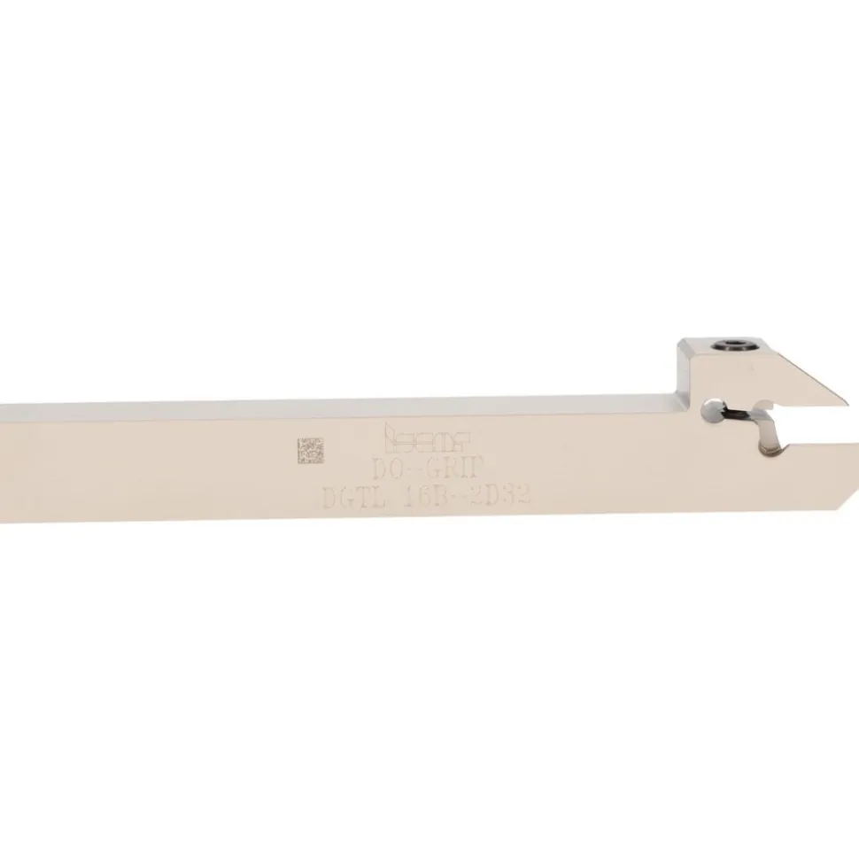 Indexable Grooving-Cutoff Toolholder: DGTL16B-2D32, Left Hand