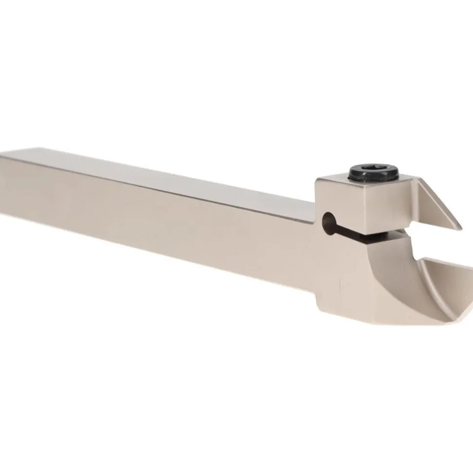 Indexable Grooving-Cutoff Toolholder: DGTR 12.7B-2D30, 0.075 to 0.098" Groove Width, 0.591" Max Depth of Cut, Right Hand