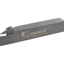 Indexable Grooving-Cutoff Toolholder: A4SMR160217, 0.079" Min Groove Width, 17 mm Max Depth of Cut, Right Hand