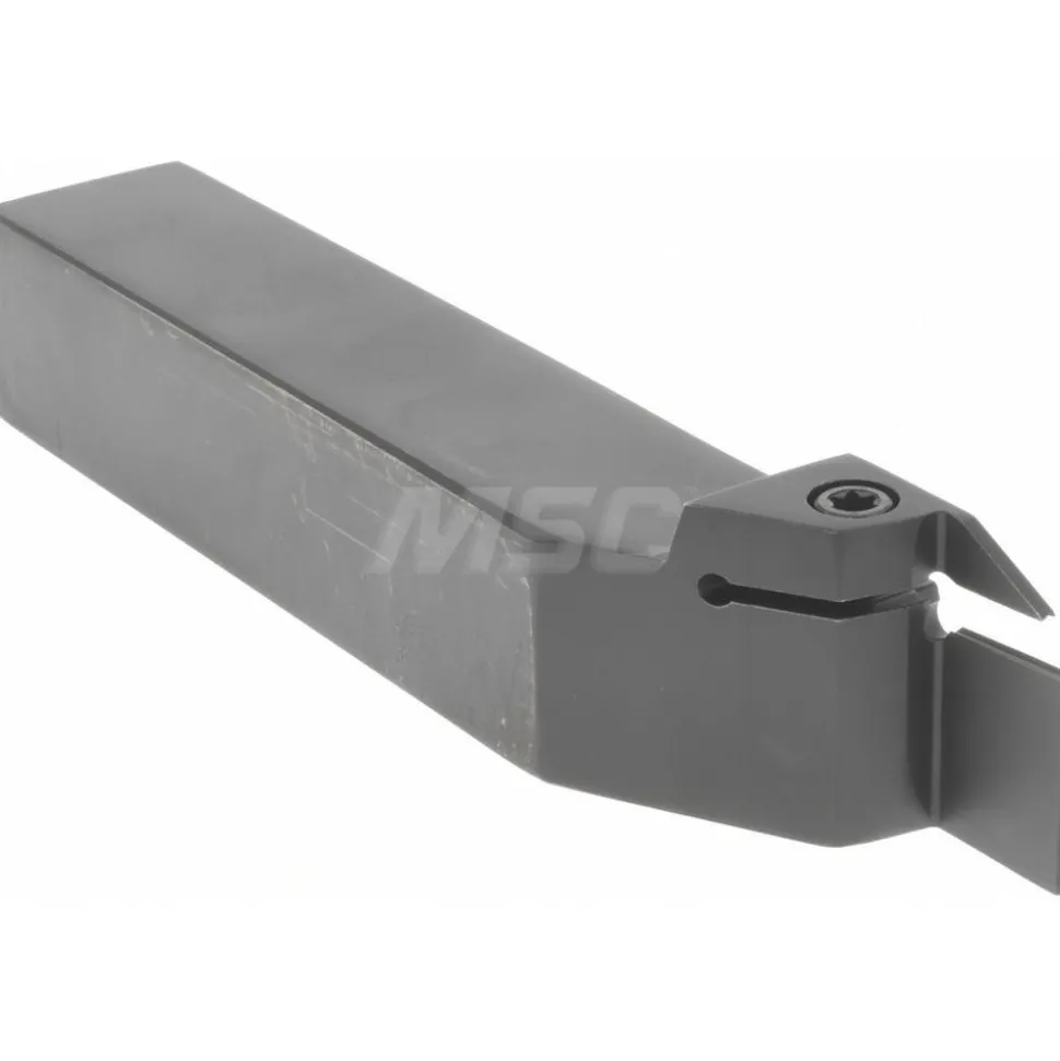 Indexable Grooving-Cutoff Toolholder: A4SMR160217, 0.079" Min Groove Width, 17 mm Max Depth of Cut, Right Hand