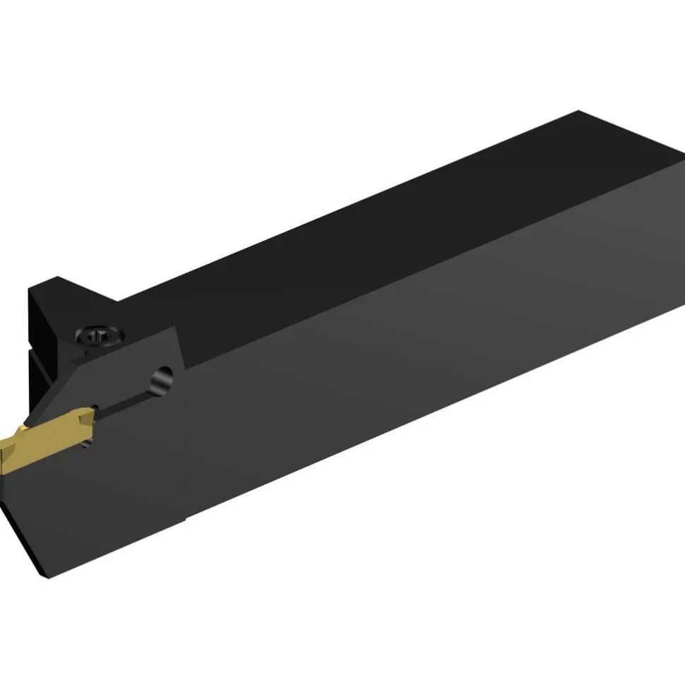 Indexable Grooving-Cutoff Toolholder: RF123F079-16B, 2.39 to 3.18 mm Groove Width, 20.07 mm Max Depth of Cut, Right Hand