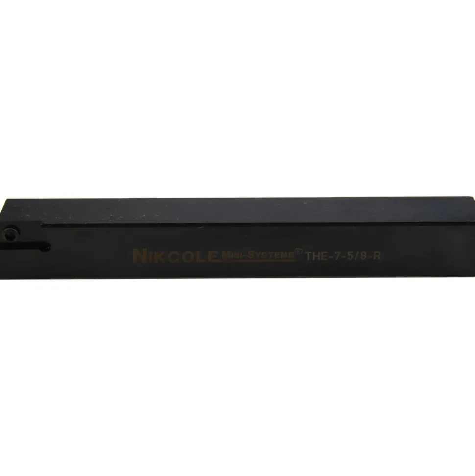 Indexable Grooving-Cutoff Toolholder: THE-7-5/8 RH .625SQ, Right Hand
